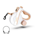Laisse Rétractable pour Chien avec LED et Distributeur de Sacs